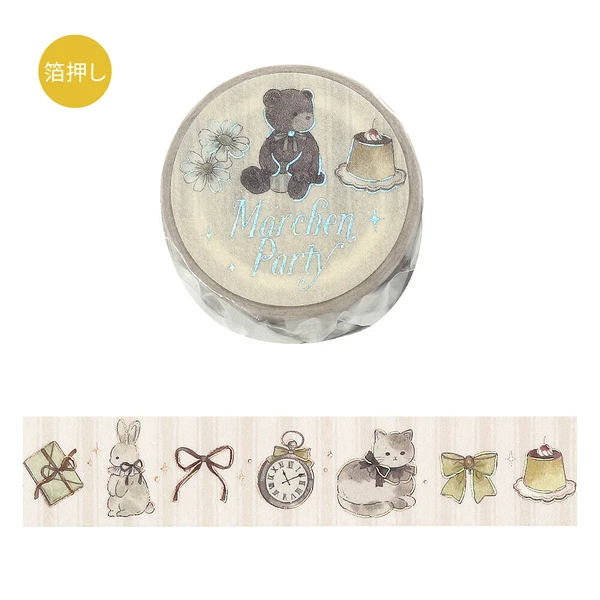 Marchen Party Milk Tea Washi Tape