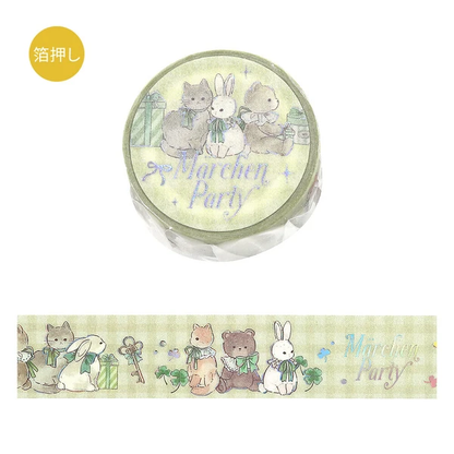 Marchen Party Garden Washi Tape