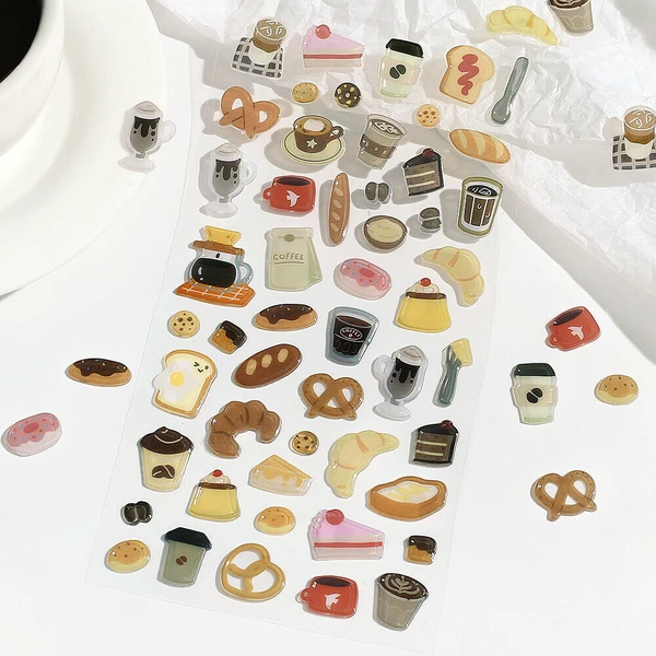 Candy Seal Coffee Break Sticker Sheet