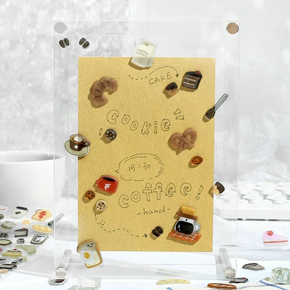 Candy Seal Coffee Break Sticker Sheet