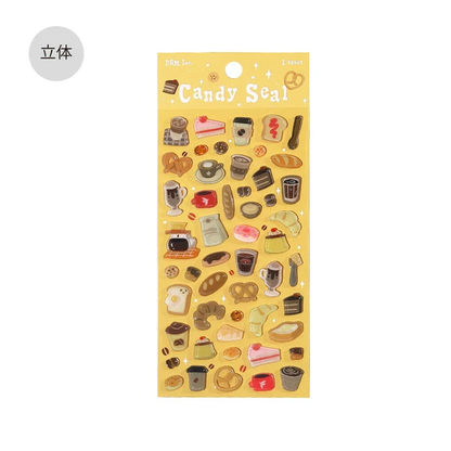 Candy Seal Coffee Break Sticker Sheet