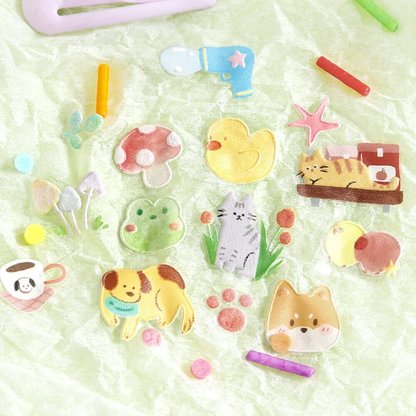 Animal Meets Sticker Sheet