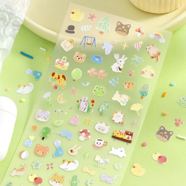 Animal Meets Sticker Sheet