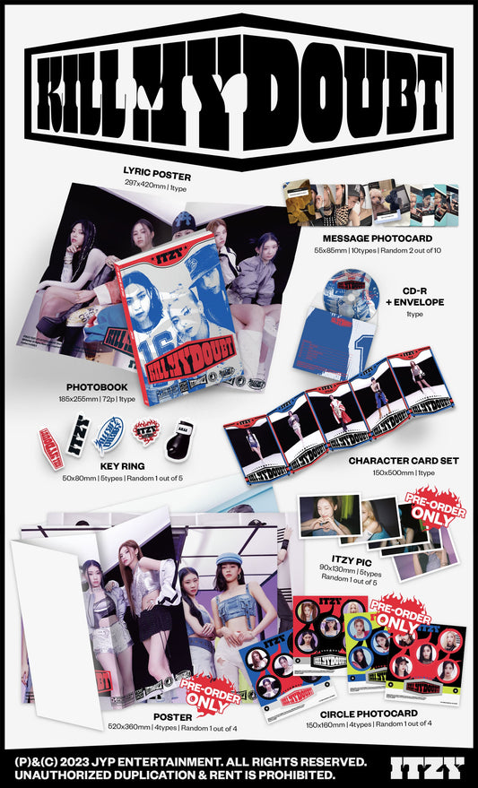 ITZY Album [KILL MY DOUBT] (LIMITED)