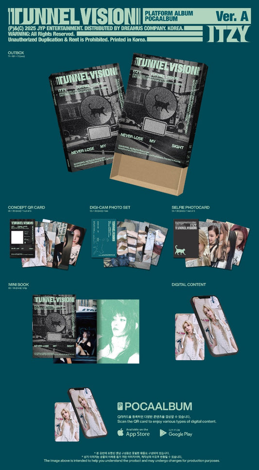 ITZY 11th Mini Album [TUNNEL VISION] (POCAALBUM Ver.)