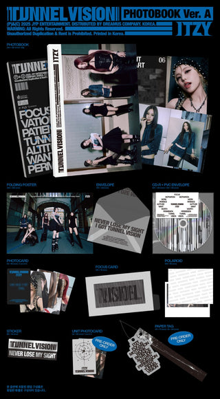 ITZY 11th Mini Album [TUNNEL VISION] (Photobook Ver.)