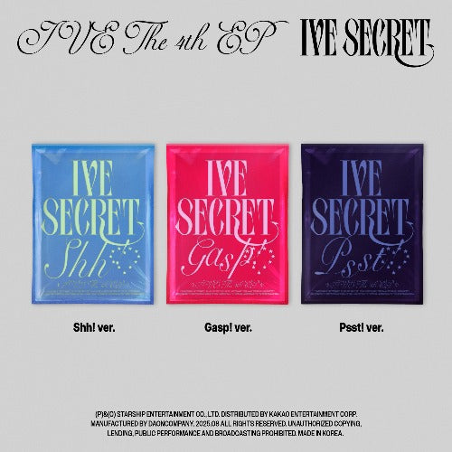 IVE 4th EP Album [IVE SECRET] (Photobook)