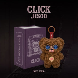[PRE-ORDER] JISOO Single Album [CLIKC] (CLICK BABY BEAR NFC Ver.)