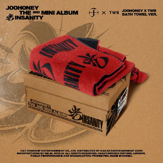 JOOHONEY 2nd Mini Album [光 (INSANITY) ] (JOOHONEY X TWB BATH TOWEL Ver.) (Limited)