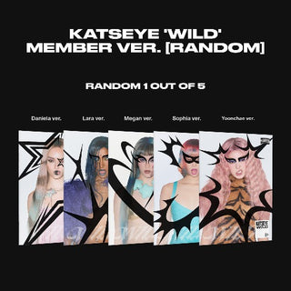 [PRE-ORDER] KATSEYE 3rd EP Album [WILD] (Member Ver.)