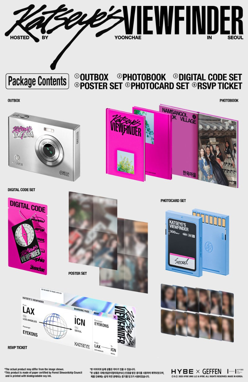 KATSEYE KATSEYE'S VIEWFINDER in Seoul