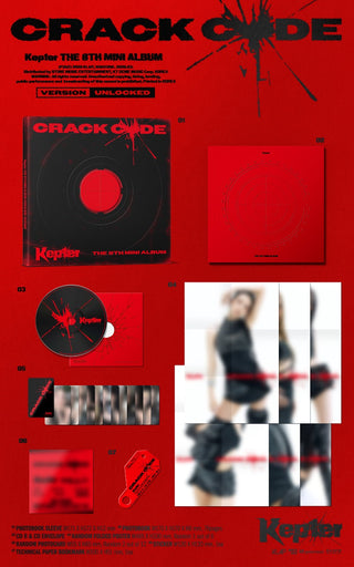 [PRE-ORDER] Kep1er 8th Mini Album [CRACK CODE] (Photobook Ver.)