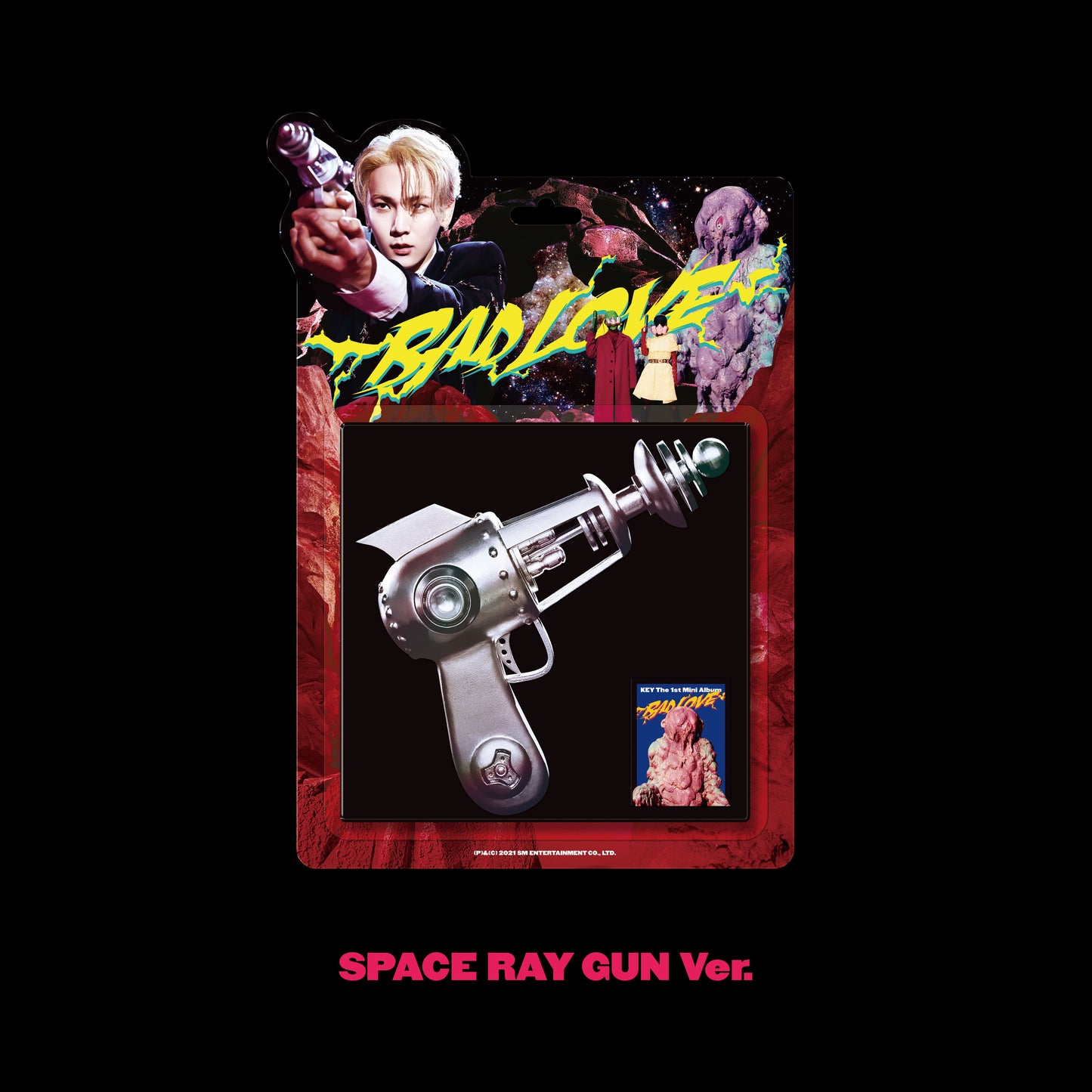 KEY (SHINee) 1st Mini Album [BAD LOVE] (SPACE RAY GUN Ver.)