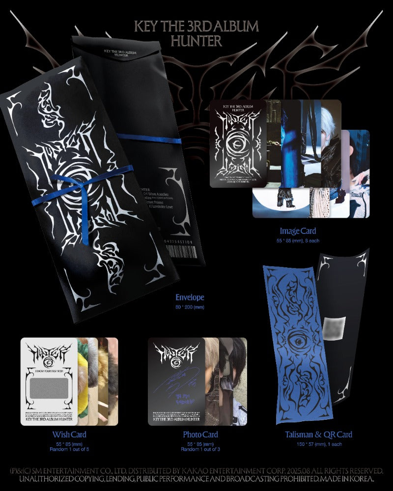 KEY 3rd Full Album [HUNTER] (Talisman Ver.)