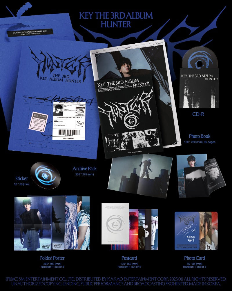 KEY 3rd Full Album [HUNTER] (Photobook Ver.)