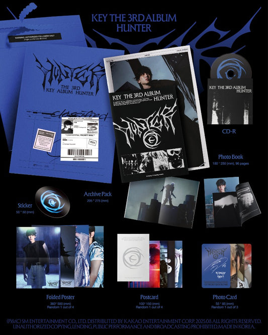 KEY 3rd Full Album [HUNTER] (Photobook Ver.)