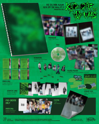 [PRE-ORDER] KickFlip 5th Mini Album [KICK OFF THE WALL Pt.1] (PHOTOBOOK Ver.)
