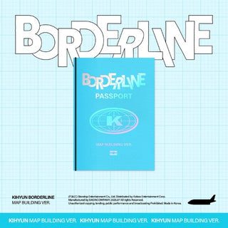 KIHYUN (MONSTA X) EP [BORDERLINE] (MAP BUILDING Ver.) (Limited)