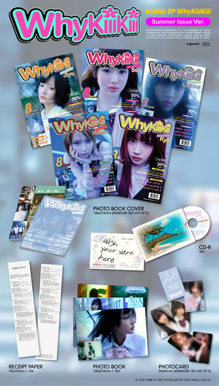 [PRE-ORDER] KiiiKiii EP [WhyKiiiKiii] (Standard Version)