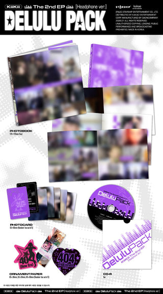 KiiiKiii The 2nd EP [Delulu Pack] (Standard Version)