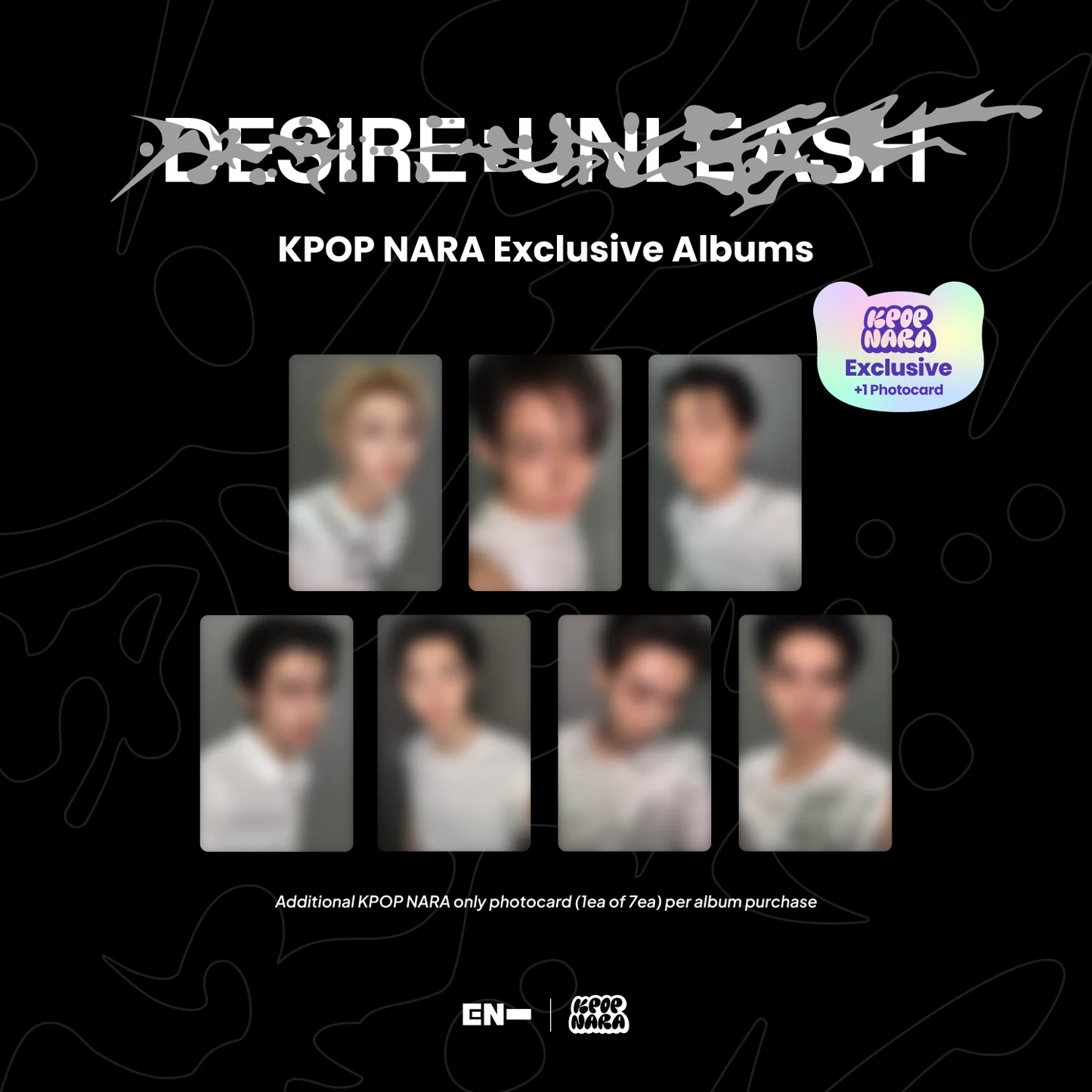 ENHYPEN 6th Mini Album [DESIRE : UNLEASH] (KPOP NARA Exclusive)