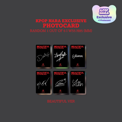 KATSEYE 2nd EP Album [BEAUTIFUL CHAOS] (BEAUTIFUL VER.) (KPOP NARA Exclusive)