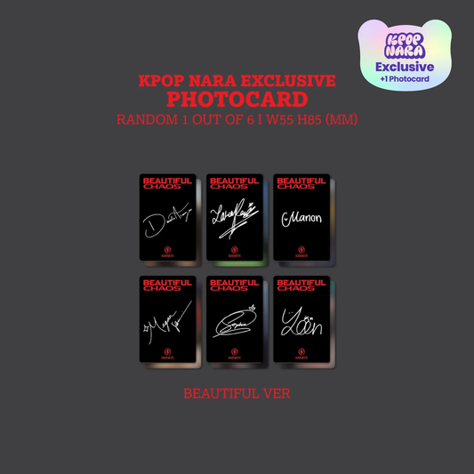 KATSEYE 2nd EP Album [BEAUTIFUL CHAOS] (BEAUTIFUL VER.) (KPOP NARA Exclusive)