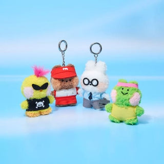 LINEFRIENDS MININI WORLD PLUSH KEYRING POUCH