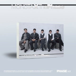 [PRE-ORDER] MONSTA X EP Album [The Phase] (REFINED Ver. / HYPER Ver. / PHASE Ver.)