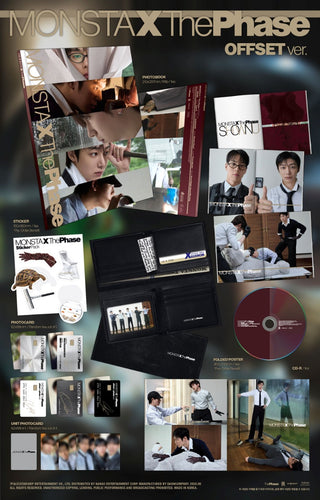 [PRE-ORDER] MONSTA X EP Album [The Phase] (OFFSET Ver.)