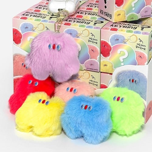 MONSTER Plush Random Keyring – IDOLL MUSIC, LLC