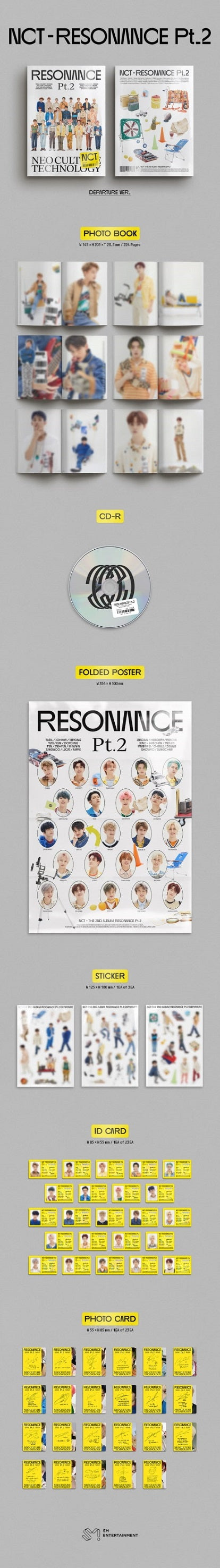 NCT 2nd Album [RESONANCE Pt.2] (Departure Ver.)