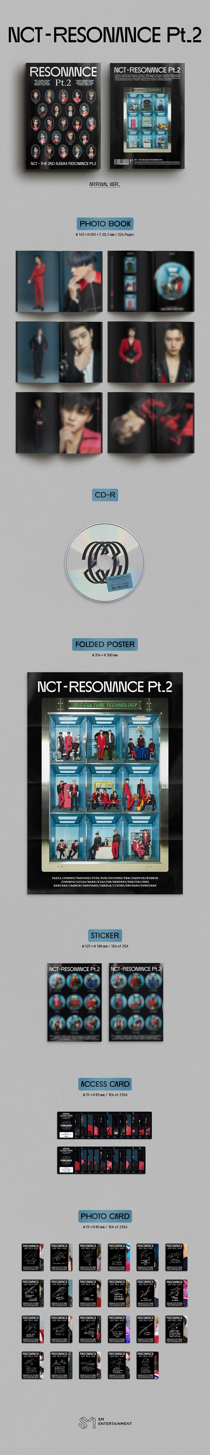 NCT 2nd Album [RESONANCE Pt.2] (Arrival Ver.)