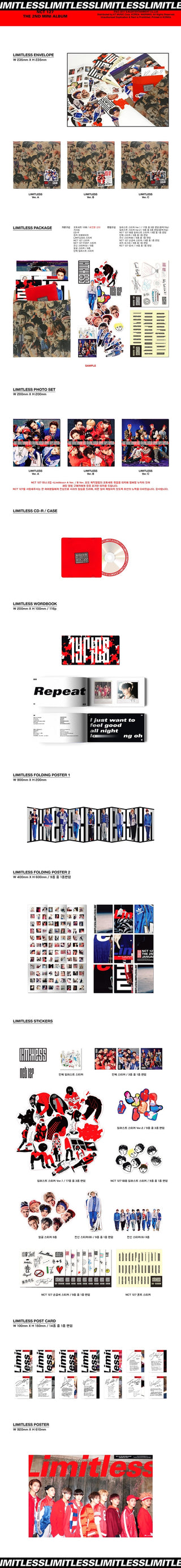 NCT 127 2nd Mini Album [NCT #127 LIMITLESS]