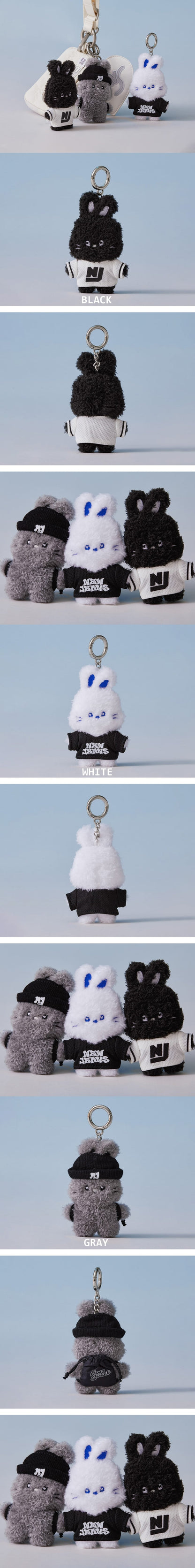 NewJeans How Sweet bunini Mini Costume Keyring (Individual)