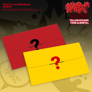 [PRE-ORDER] NEXZ 4th Mini Album [SAUCIN’] (BLACK STICKER FANS ALBUM ver. / YELLOW STICKER FANS ALBUM ver.)