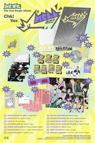NEXZ 2nd Single Album [Mmchk] (Photobook Ver)