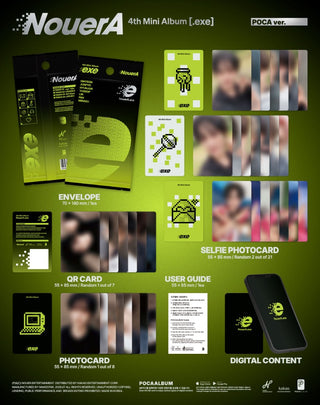 NouerA 4th Mini Album [.exe] (POCA Ver.)