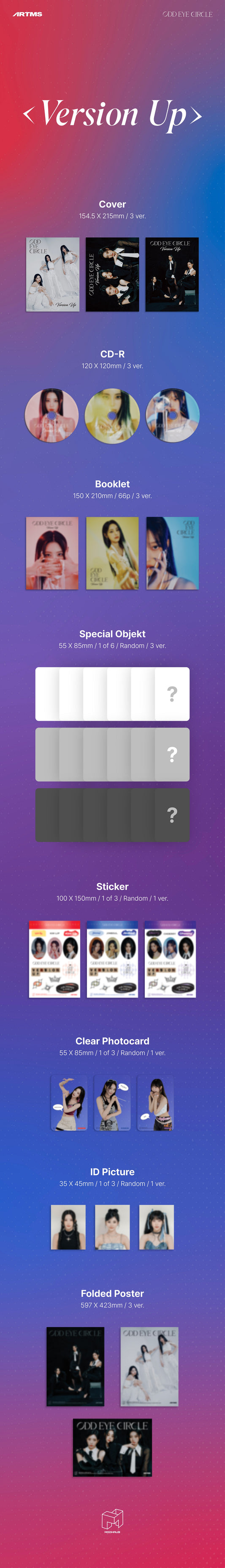 ODD EYE CIRCLE Mini album [Version Up]