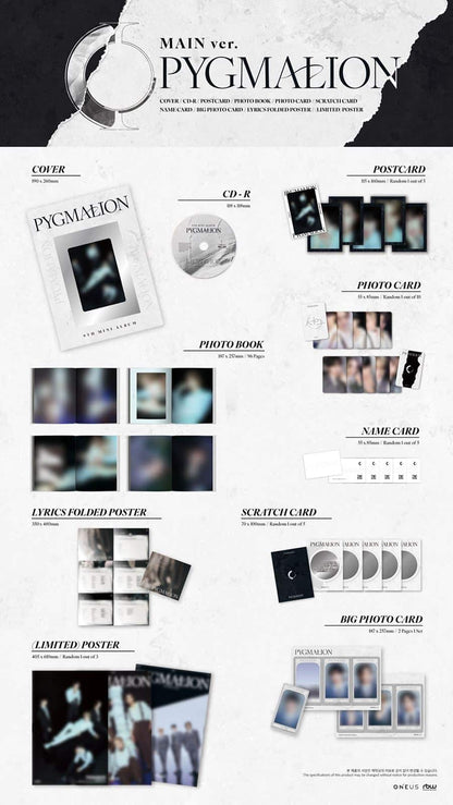 ONEUS 9th Mini album [PYGMALION] (MAIN ver.)