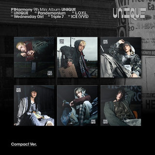 [PRE-ORDER] P1Harmony 9th Mini Album [UNIQUE] (Compact Ver.)