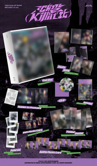P1Harmony 1st Full Album [때깔 (Killin' It)] (때깔 (Killin' It) Ver. / 색깔 (Superb) Ver.)
