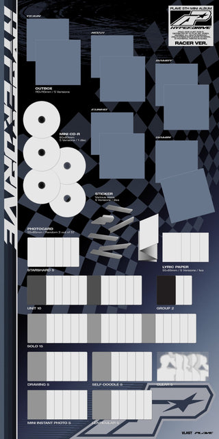 [PRE-ORDER] PLAVE 5th Mini Album [HYPERDRIVE] (Racer Ver.)