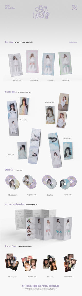 QWER 4th Mini Album [CEREMONY] (Booklet Ver.)