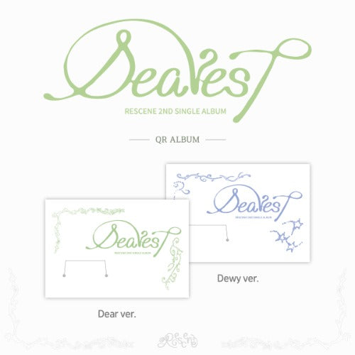 RESCENE 2nd Single Album [Dearest] (QR. Ver)