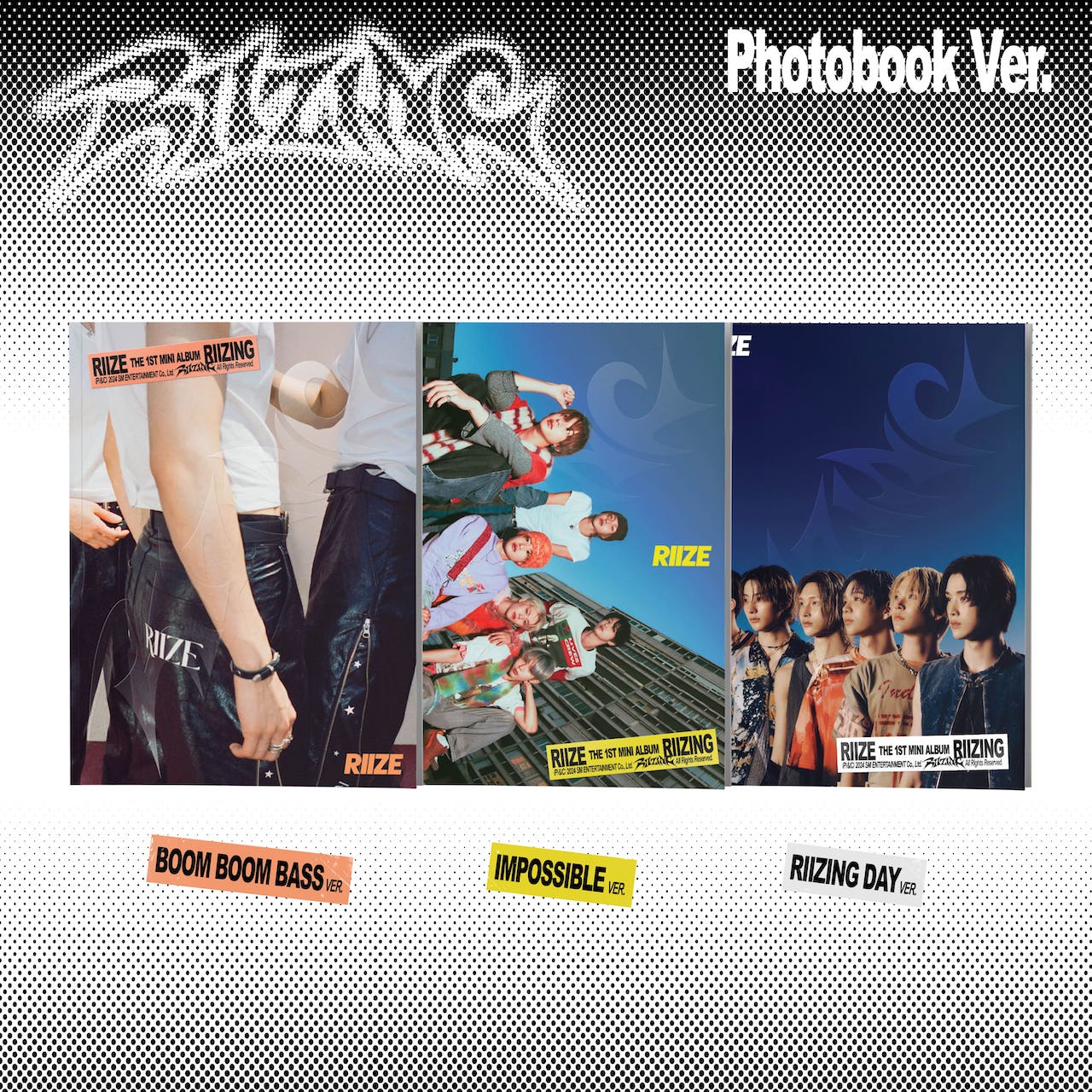 RIIZE 1st Mini Album [RIIZING] (Photobook Ver.) (Random Ver.)