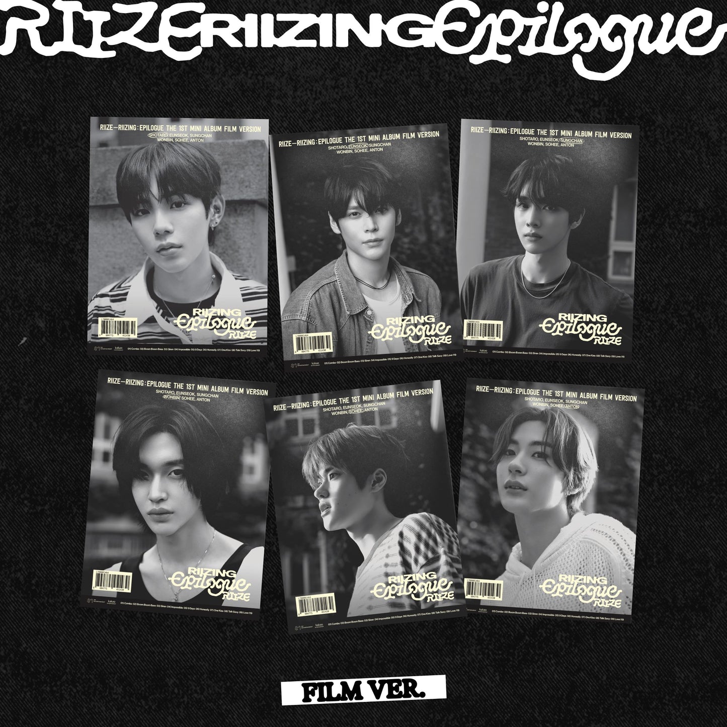 RIIZE 1st Mini Album [RIIZING : Epilogue] (FILM Ver.)