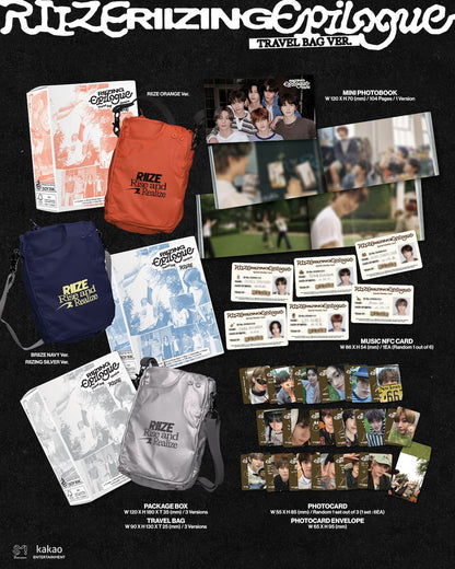 RIIZE 1st Mini Album [RIIZING : Epilogue] (TRAVEL BAG Ver.) (Limited Edition)