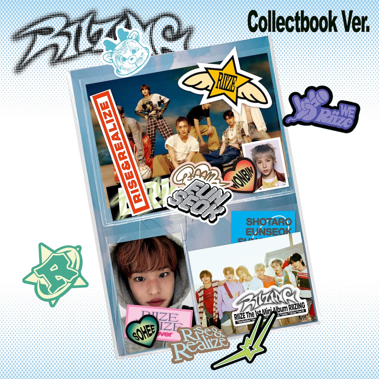 RIIZE 1st Mini Album [RIIZING] (Collect Book Ver.)