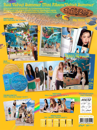 [PRE-ORDER] Red Velvet Summer Mini Album [Velvet Summer] (Big Wave Ver.)